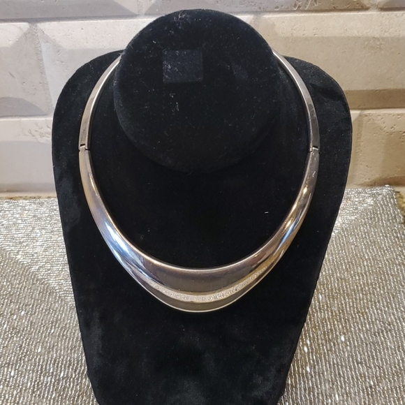 SOLD!! CIANI Sterling Silver Choker - Picture 1 of 4